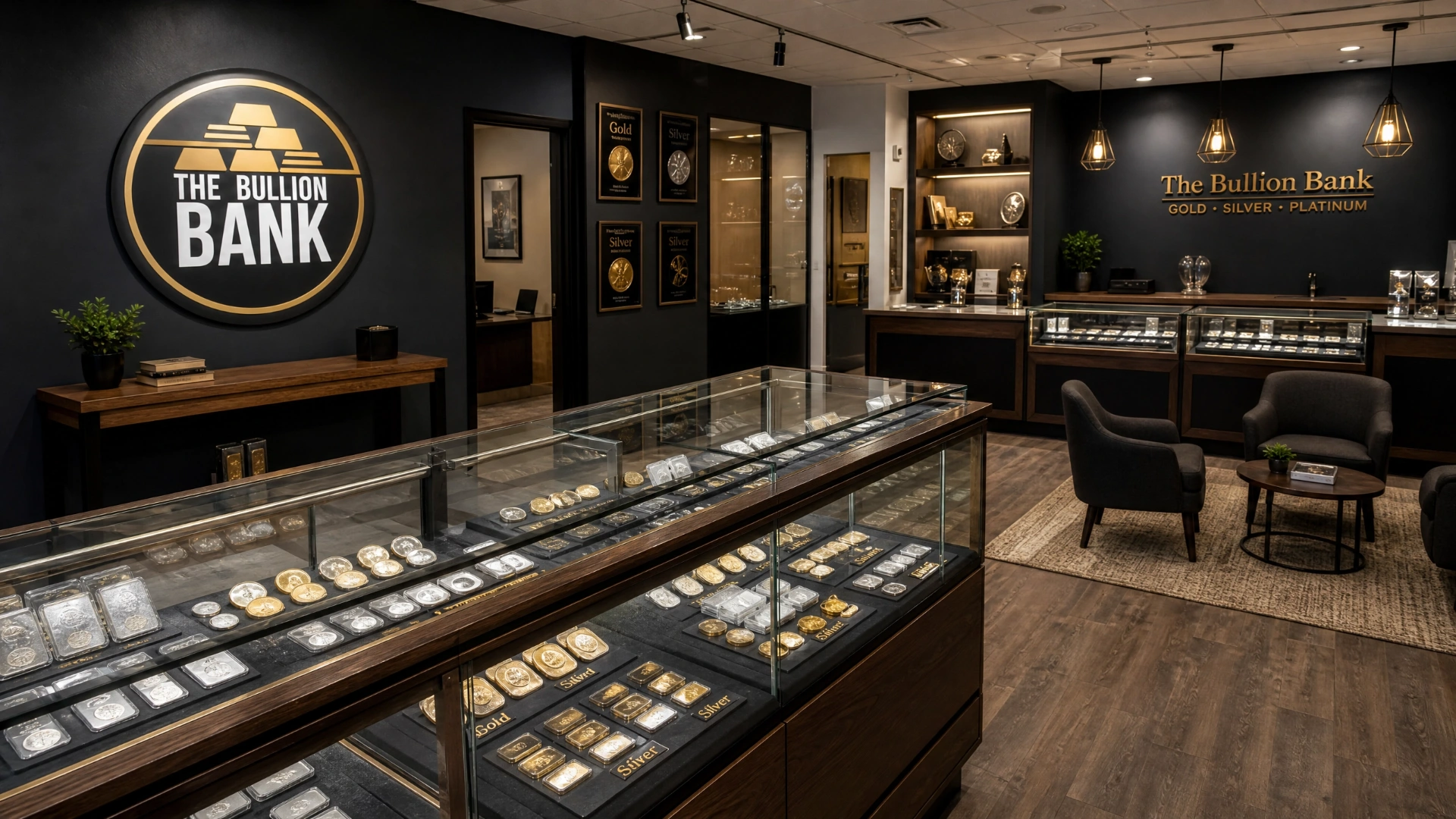 The Bullion Bank professional showroom