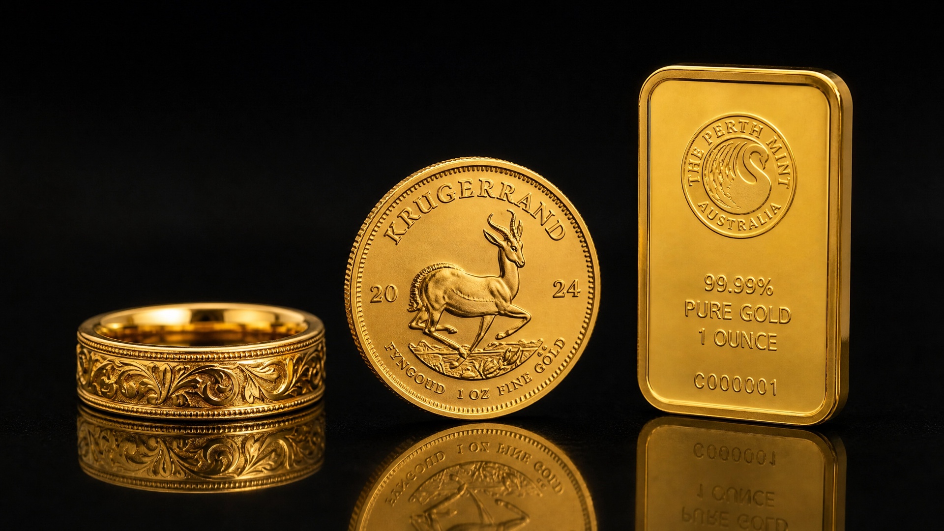 Jewelry vs coins vs bars: side‑by‑side comparison