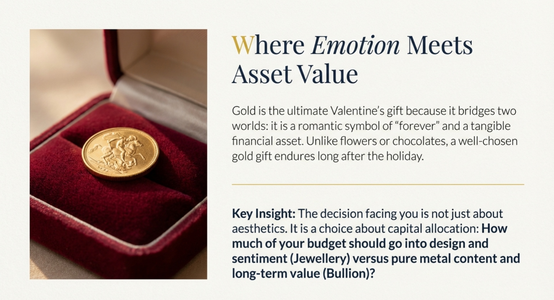 Why Gold Gifts Feel Different on Valentine’s Day