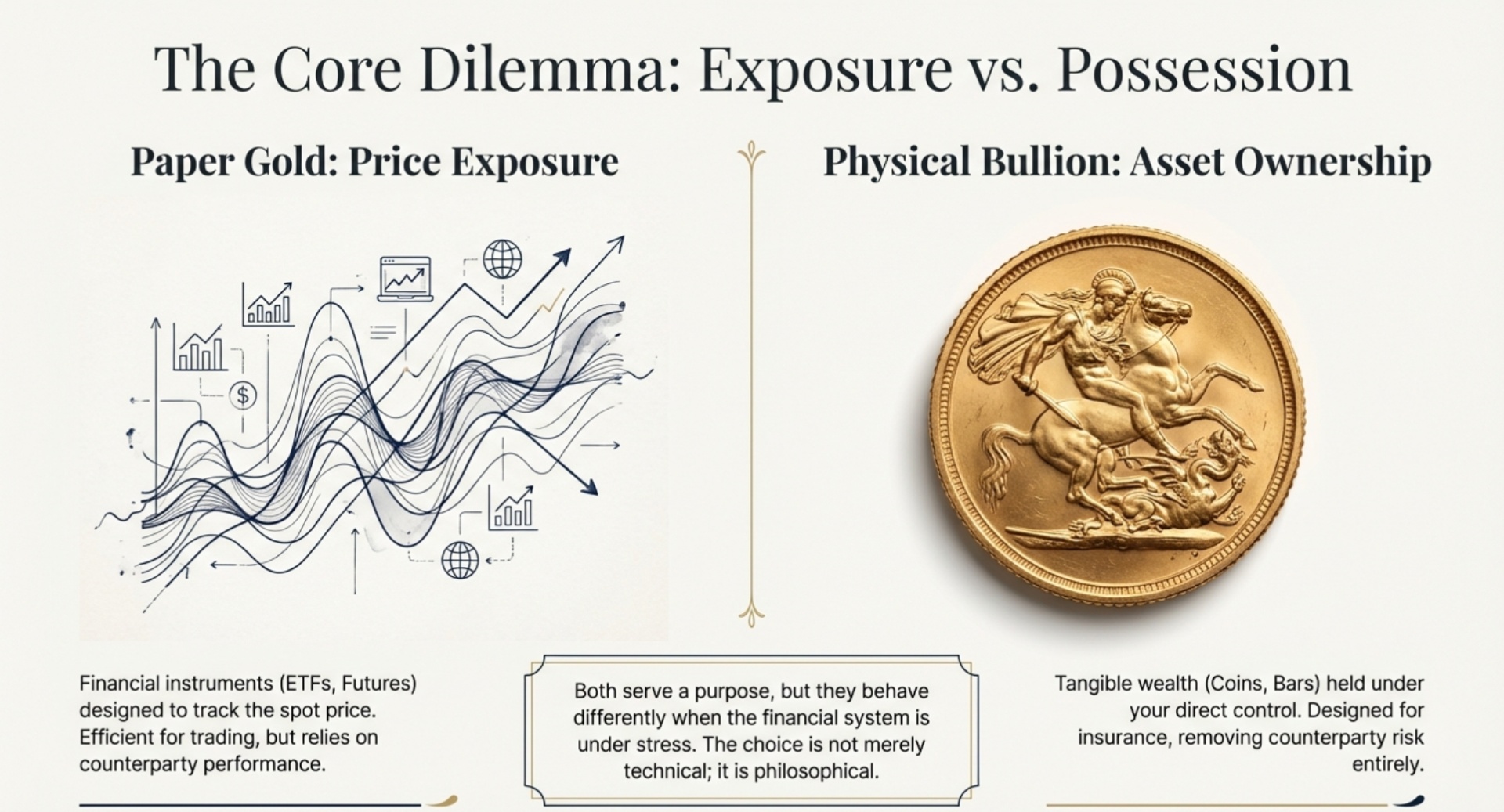 Why Many Investors Still Prefer Physical Bullion Over “Paper Gold”