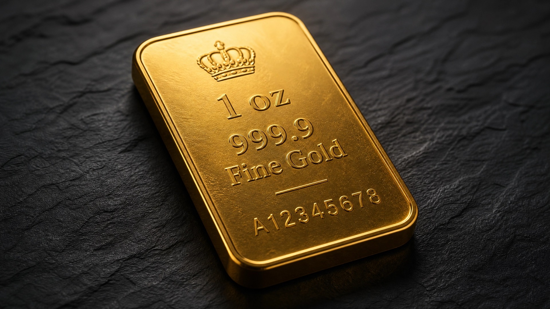 1 oz Gold Bullion Bar