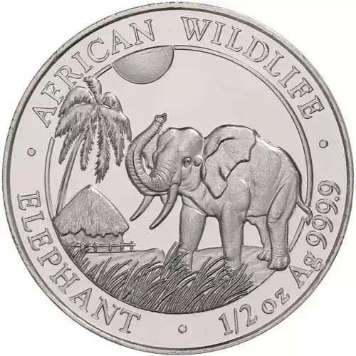 Somalia Elephant Silver Coins