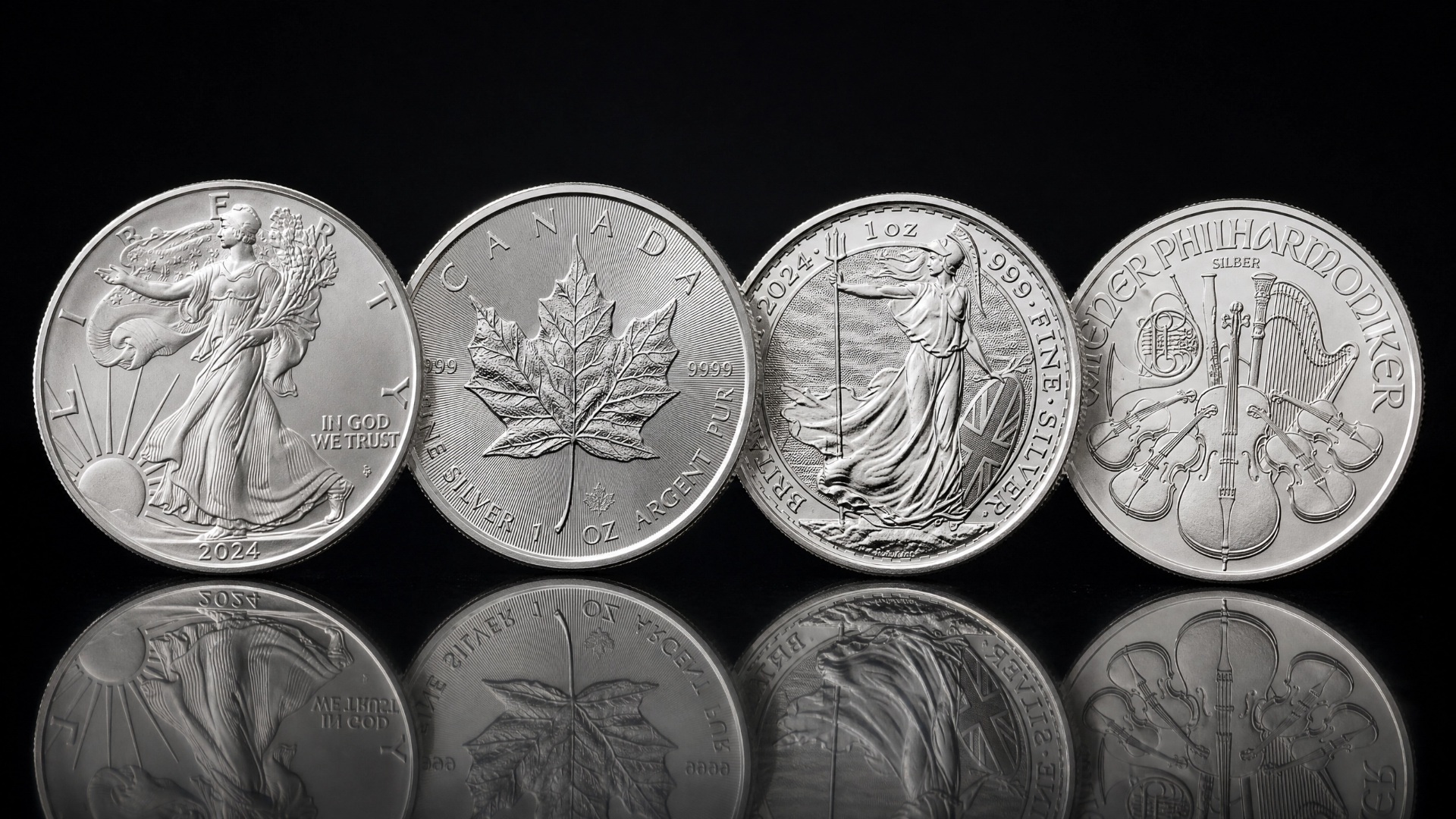 Popular low‑cost silver bullion coins for new investors