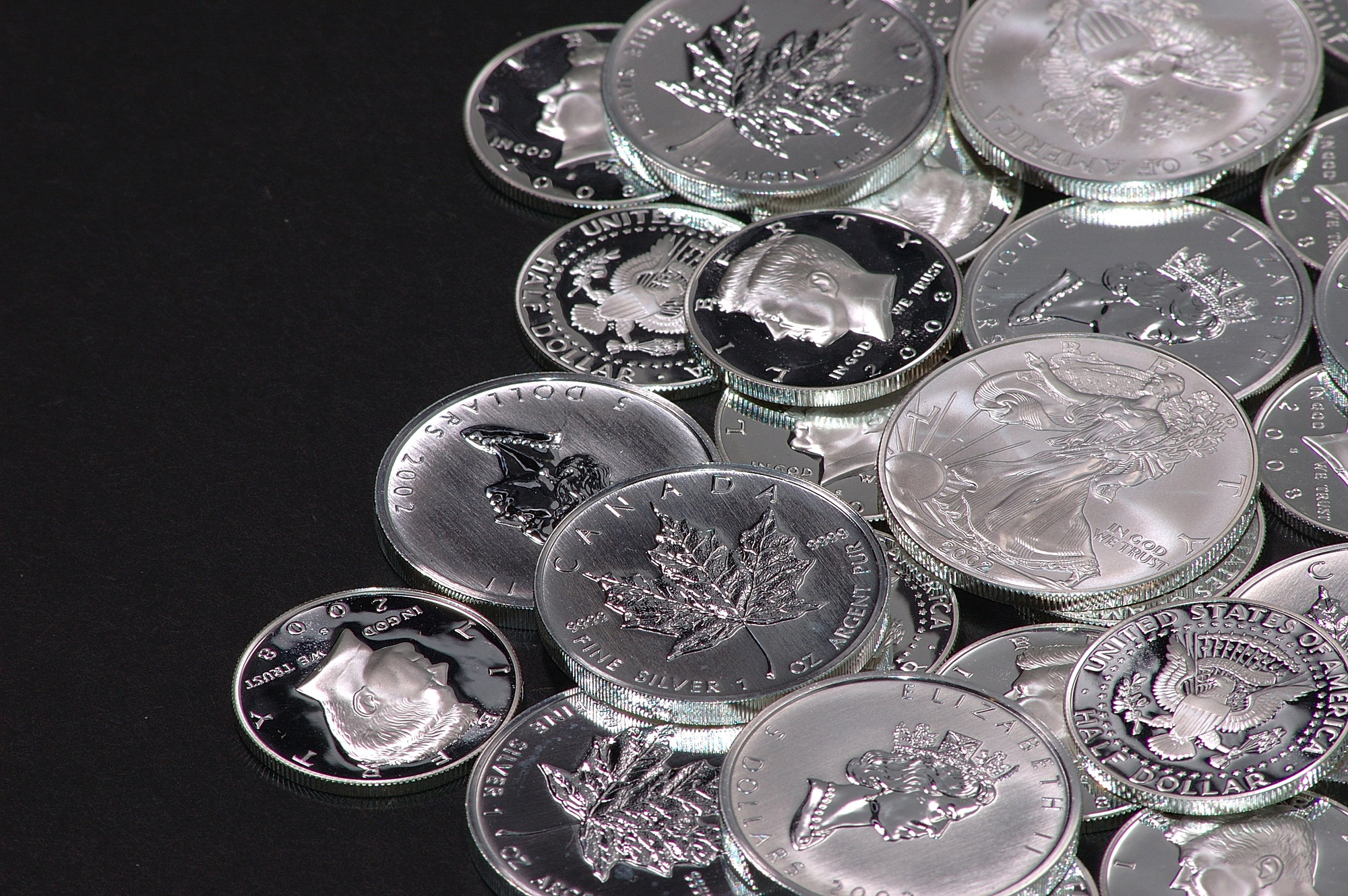 Silver coins