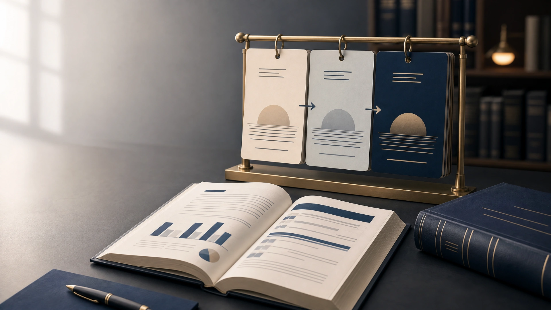 Legal documents and a calendar representing a tax sunset date extended through budget language