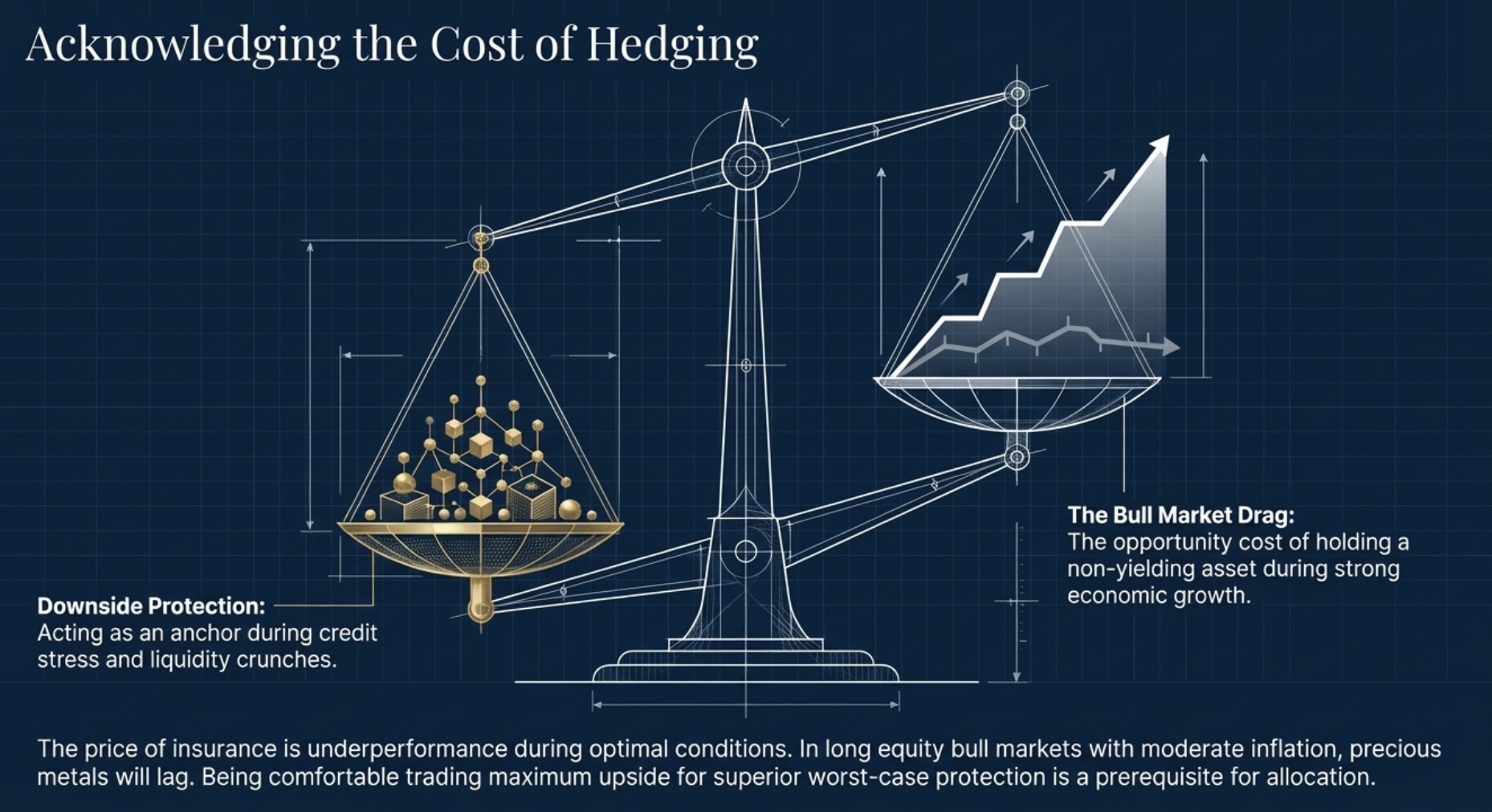 How gold and silver behave in different scenarios