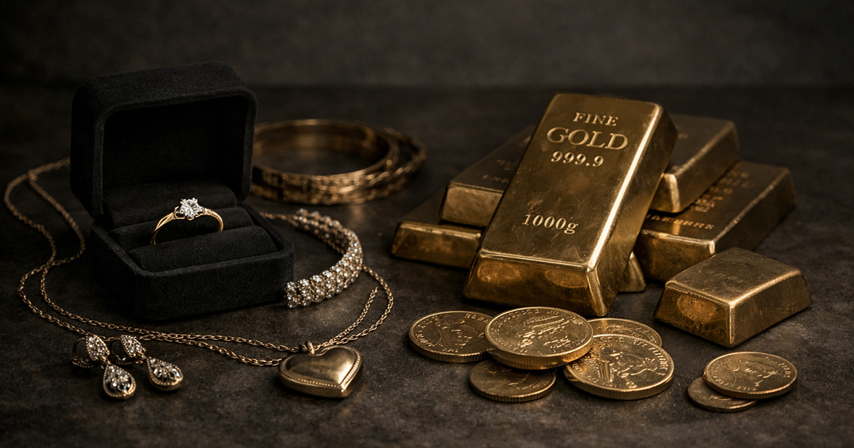 Jewelry vs Bullion: What’s the Smarter Valentine’s Day Gold Gift?