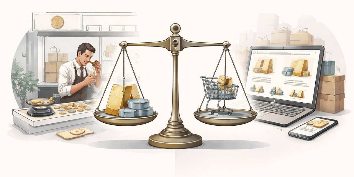 Local vs Online Gold and Silver Dealers: How to Choose