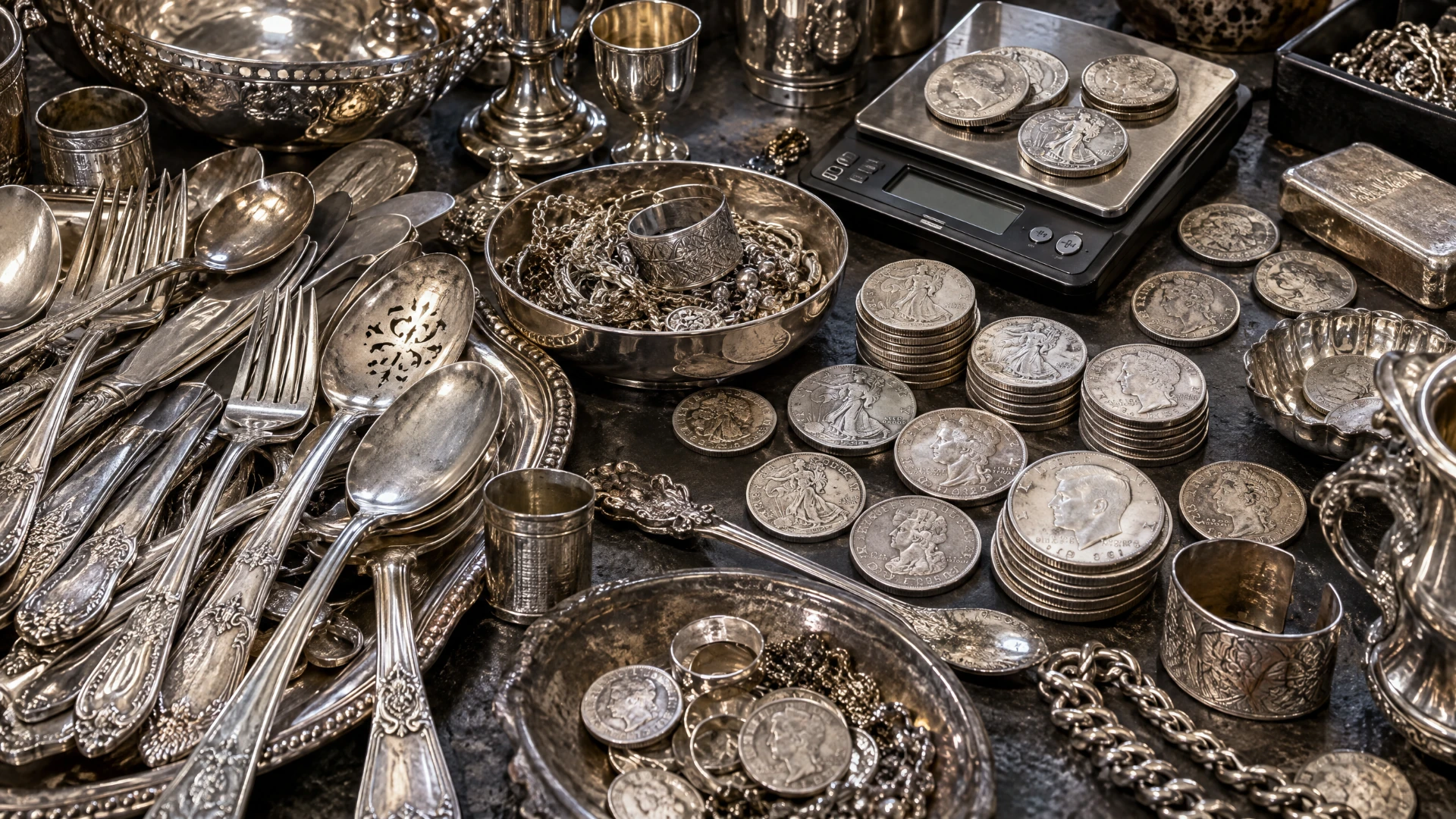 Selling Scrap Silver in Northern Virginia: How an Offer Is Built