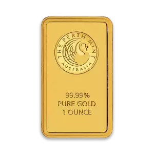 1 oz Australian Perth Mint gold bar - minted (2)