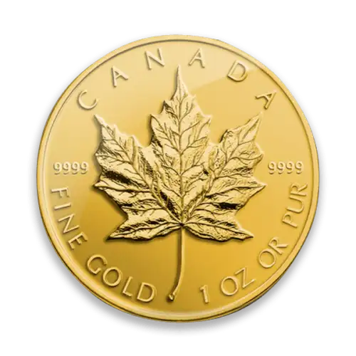 1 oz Canadian Gold Maple Leaf - 9999 - Any Year
