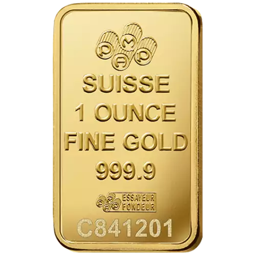 1 oz PAMP Gold Bar - Fortuna