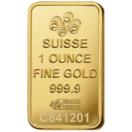 1 oz PAMP Gold Bar - Fortuna