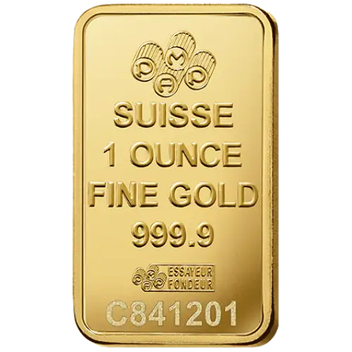 1 oz PAMP Gold Bar - Fortuna