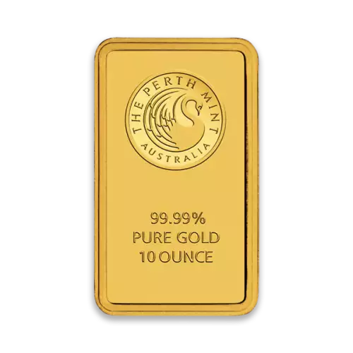 10 oz Australian Perth Mint gold bar - minted (2)