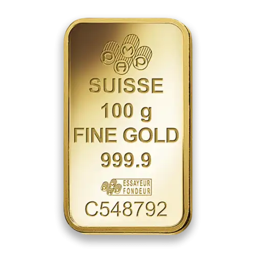 100 g PAMP Gold Bar - Fortuna