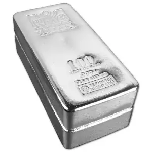 100 oz Generic Silver Bar