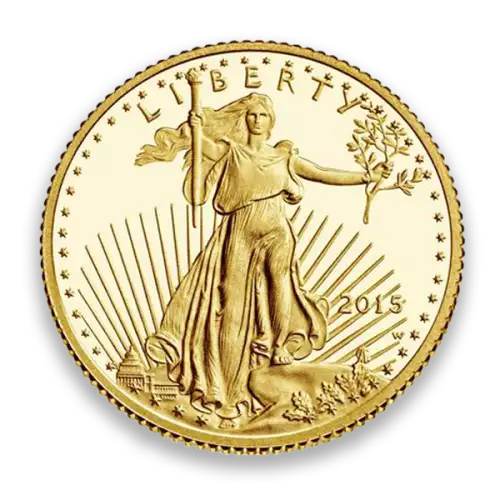 1/10 oz Gold Eagle with Proof (3)