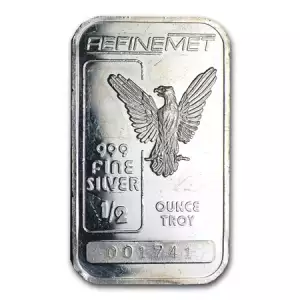 1/2 oz Generic Silver Bar