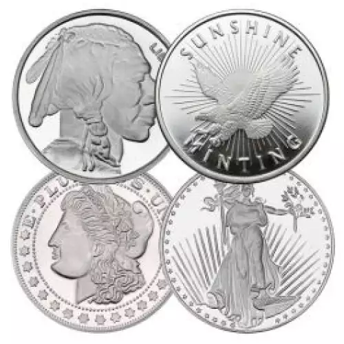 1/4 oz Generic Silver Round