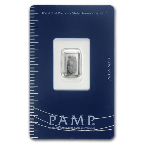 1g PAMP Palladium Bar - Fortuna