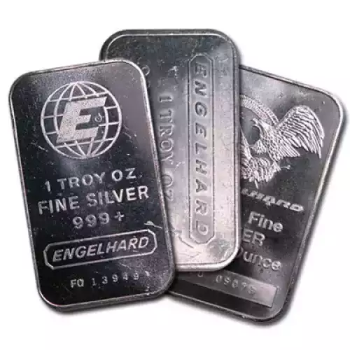 1oz Engelhard Silver Bar