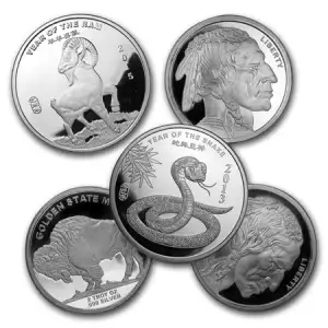 2 oz Generic Silver Round