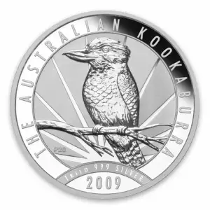 2009 1 kg Australian Perth Mint Silver Kookaburra (2)