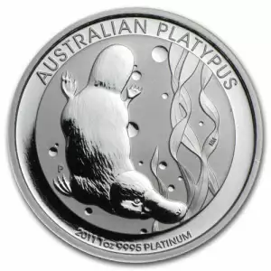 2011 1oz Australian Perth Mint Platinum Platypus (2)