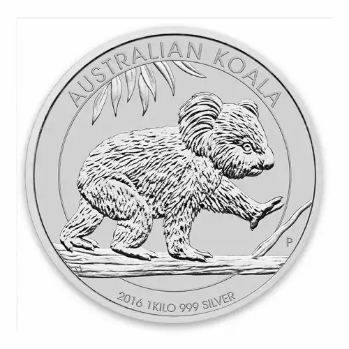 2016 1 kg Australian Perth Mint Silver Koala (3)