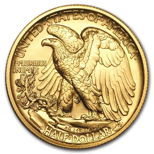 2016-W 1/2 oz Gold Walking Liberty Centennial (w/OGP)