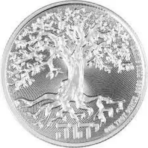 2019 Niue Tree of Life 1 oz silver coin