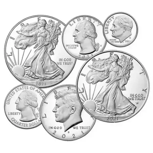 2021 Limited Edition silver proof set (2)