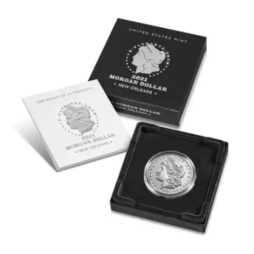 2021 Morgan Silver dollar O Privy Mark