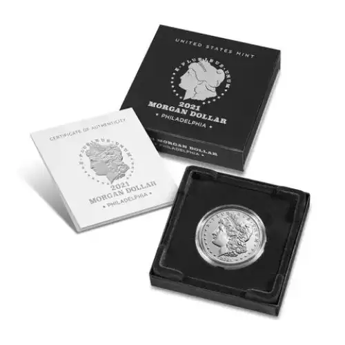 2021 Morgan Silver dollar Philadelphia (2)