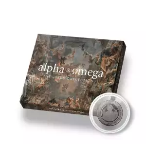 2021 Samoa Alpha & Omega1/2 oz Silver + Black Rhodium Coin (1)