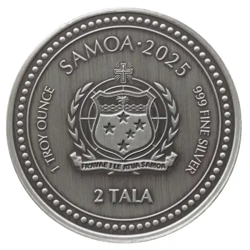 2025 1 oz Samoan Zebra Seahorse Antique Silver Coin (2)