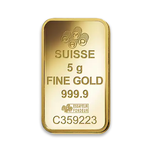 5 g PAMP Gold Bar - Fortuna