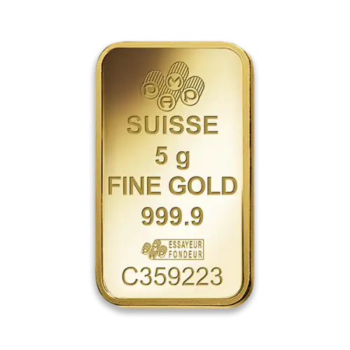 5 g PAMP Gold Bar - Fortuna