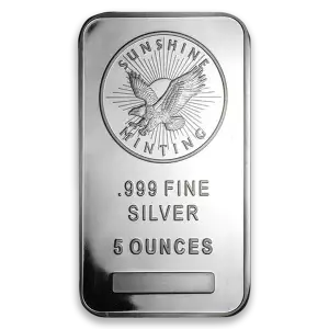 5 oz Generic Silver Bar