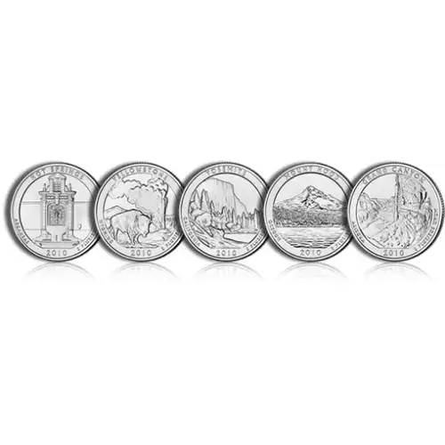 5oz America the Beautiful Silver Coin - Any Year