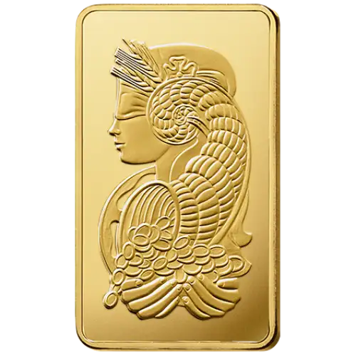 5oz PAMP Gold Bar - Fortuna