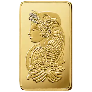 5oz PAMP Gold Bar - Fortuna
