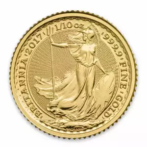 Any Year 1/10oz British Gold Britannia - 9999 (2013-present)