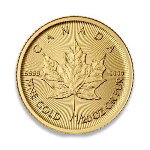 Any Year 1/20 oz Canadian Gold Maple Leaf (2)