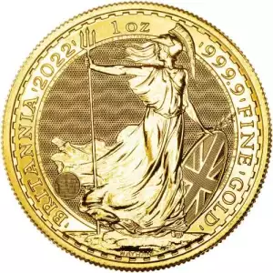 Any Year 1oz British Gold Britannia - 9999 (2013-present)