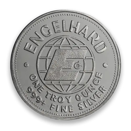 Any Year 1oz Engelhard Silver Prospector Round (2)