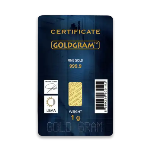 Generic 1 g Gold Bar