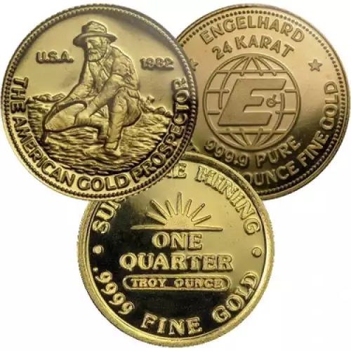 Generic 1/4 oz Gold Round