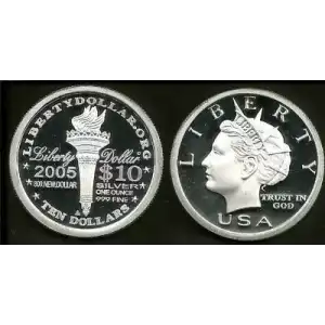 any year 1 oz Liberty Dollars Norfred rounds